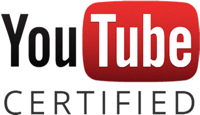 icone de youtube certified